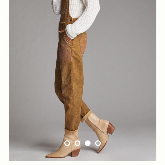 Pilcro the Wanderer relaxed overalls by Anthropologie, size medium - Picture 3 of 11